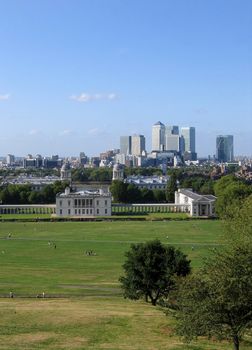 View of London from Greenwich