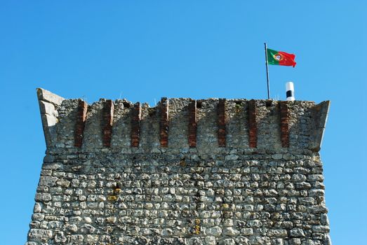 historic and beautiful Ourém castle near Fátima, Portugal