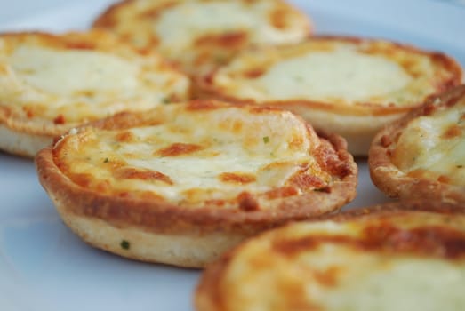 delicious and hot cheese piccolinis (background)