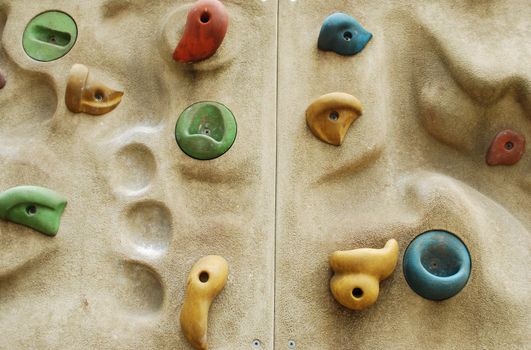 climbing wall details, necessary objects to climb