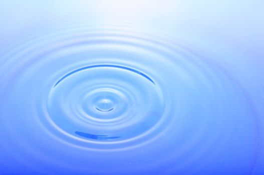 water drop showing rain spa or zen concept