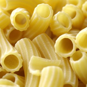 Detail of Macaroni pasta useful as a background