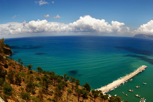 sicilian coast