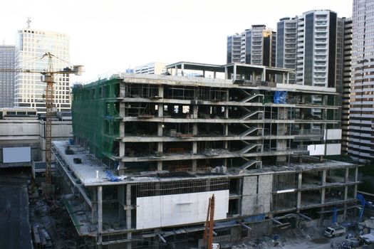 Hotel Construction in Makati metro manila Philippines
