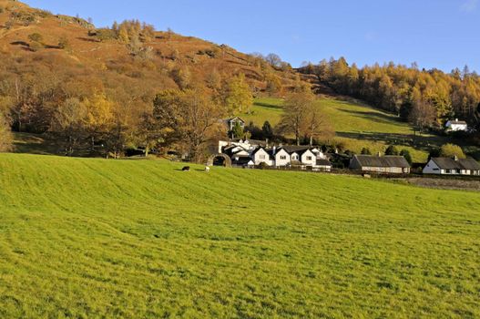 Great Rigg from Grasmere Lake District National Park Cumbria England