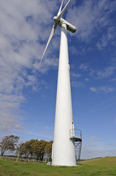Power generation wind farm 35m in height to the hub and have a rotor diameter of 37m on Royd Moor