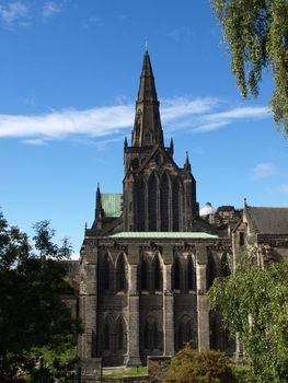 Glasgow cathedral aka High Kirk of Glasgow or St Kentigern or St Mungo