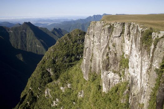 The Montenegro Canyon in Rio Grande do Sul - Brazil.