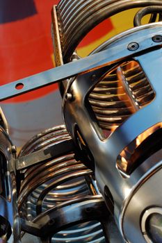 Detail of hot balloon nozzle