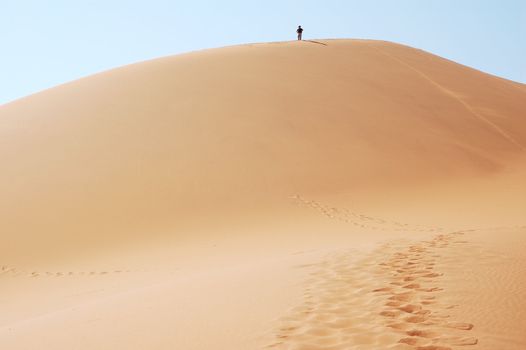 Dune in the Namib Desert, Sossusvlei, Namibia