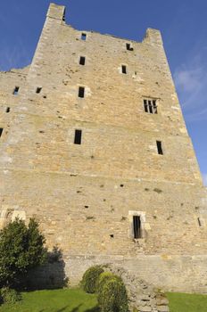 Castle Bolton built in 1399AD Wensleydale Yorkshire Dales UK