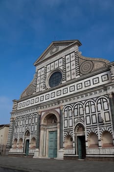 The church of Santa Maria Novella in Florence, Italy