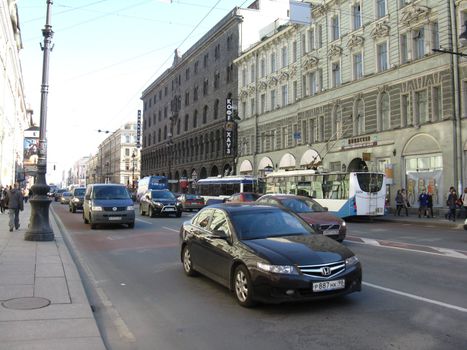 Streetlife of Saint Petersburg, Russia