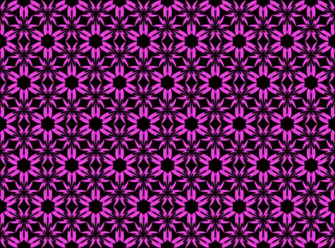 Wallpaper pattern on the black background