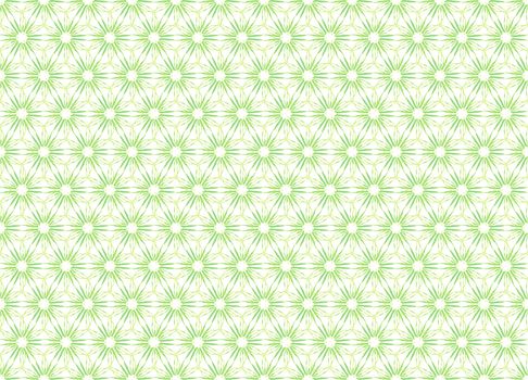 Wallpaper pattern on the white background