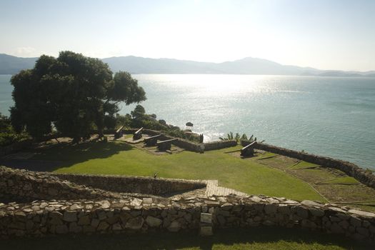 The war fort located in Jurere - Florianopolis - Brazil.