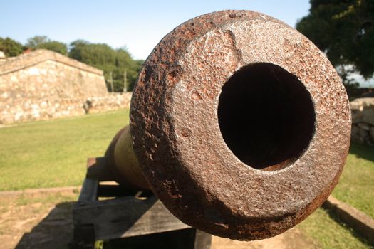 The war fort located in Jurere - Florianopolis - Brazil.