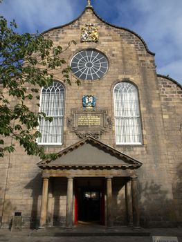 Canongate Church in Edinburgh, Scotland, United Kingdom