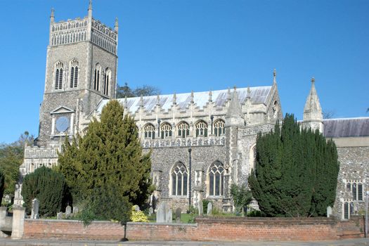 Typical english parish church