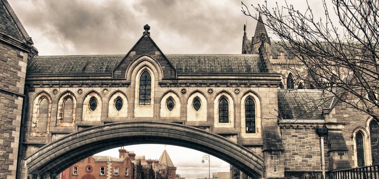 Christ Church Cathedral in Dublin, Ireland