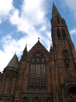 St Columba Church of Scotland Highland cathedral, Glasgow, UK