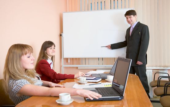 The young man to speak at a meeting