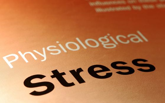 physiological stress and health-care concept