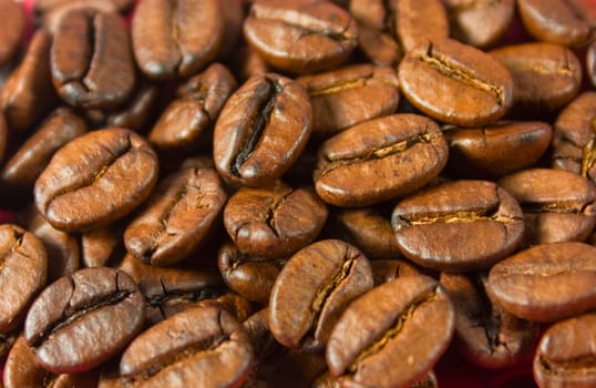 coffee beans, macro