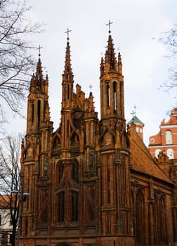 Church of St. Anne, Vilnius, Lithuania