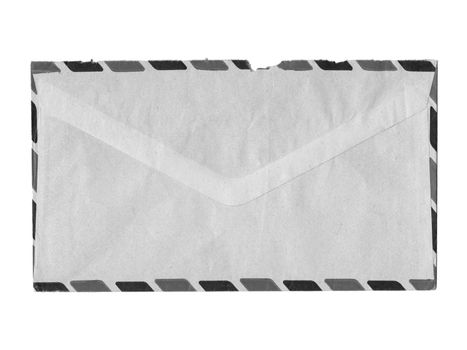 Airmail letter with UK postage meter stamp