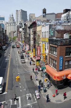 looking from Manhattan Bridge 