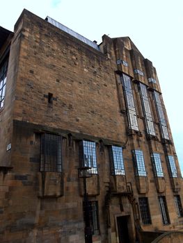 The Glasgow School of Art designed in 1896 by Scottish architect Charles Rennie Mackintosh, Glasgow, Scotland