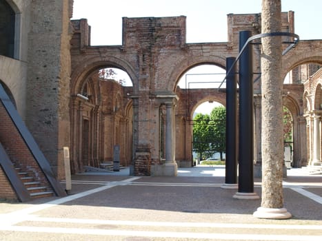 Castello di Rivoli (Rivoli castle) near Turin, Italy