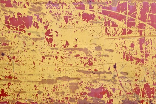 Colored grunge iron background