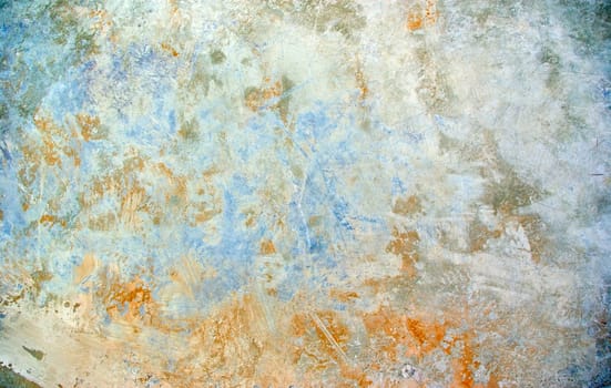 The vintag colored grunge iron textured background