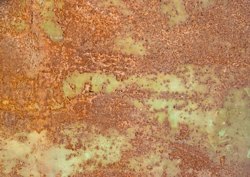 The vintag rusty grunge iron textured background