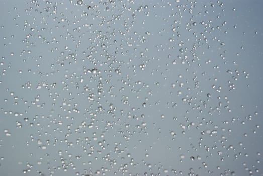 Water flowing in the shower