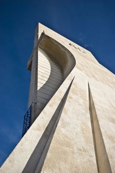 famous monumemt for the discoveries in Belem