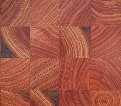 Macrocarpa Wood Board made with squares of wood       