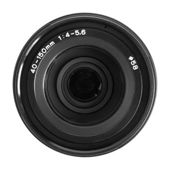 D-SLR Lens isolated over a white background