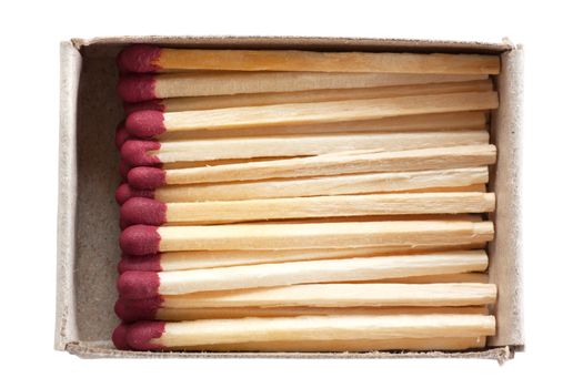 Matches in a box illustrating concept of cohesion