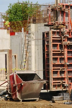 ground floor building site construction