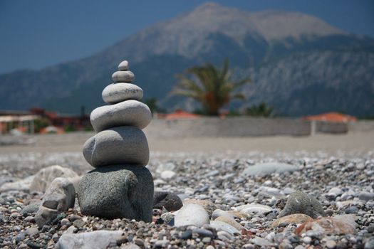 Stones in the desert