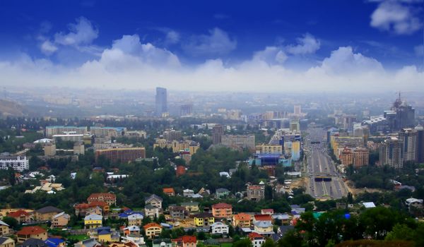 Cityscape, urban view