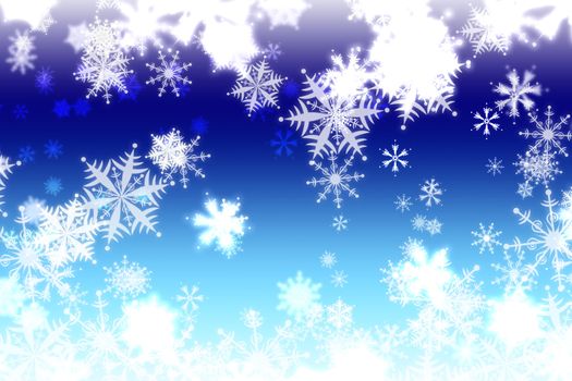 Winter background for your design
