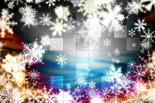 Winter background for your design