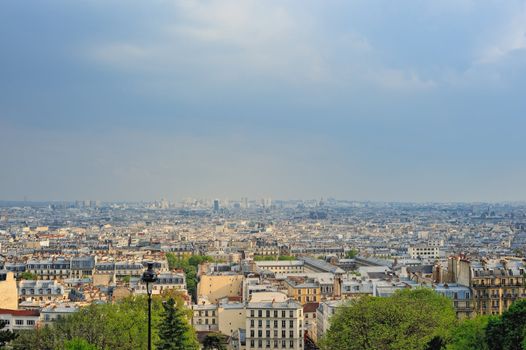 View of the Paris from the Sacre Coeur
