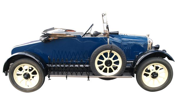 1924 Morris Cowley isolated with clipping path           