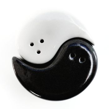 Graphic symbol of Yin and Yang, expressing Tai Chi