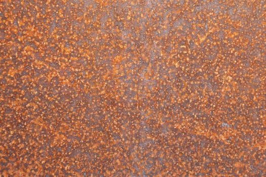 The surface of old steel sheet corrosion-damaged